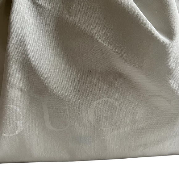 NWT Gucci Supreme Beige Brown GG Zip Top With Strap Tote Bag - Picture 6 of 8